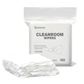 Cleanroom Polyester Wipers 12"x12"(150 Pcs, 140GSM) Double Knit 100% Lint Free Cleaning Cloths with Ultra-fine Filaments, Laser Sealed Edge Ultra-Soft Wipers, Reusable and Washable - size: 12"×12"(Pack of 150)