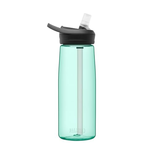 CamelBak Eddy+ Water Bottle with Bite Valve Straw, Leak‑Resistant Easy‑Sip Design for Everyday Hydration, 25oz, Mint - color: Mint, size: 25 Ounces