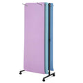 DaisyInner Hanging Yoga Mat Rolling Cart on Wheels Large Capacity Yoga Mat Rack Holder Stand Storage, Holds 40 Mats for Gym Workout Room Equipment