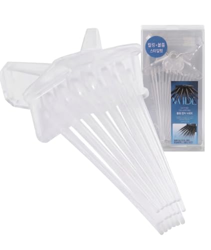 Volume Pincher Hair Volume Clip - Root Lift Volumizing Hair Clips for Men Women High Crown & Bangs, Strong Grip, Lightweight (Transparent)