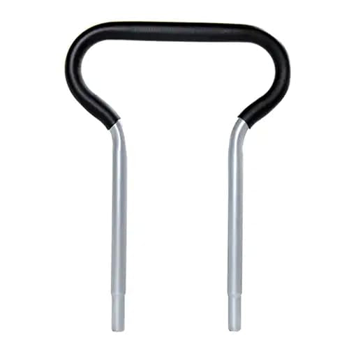 Total Gym Pilates Toe Bar Accessory for Full Body Strength Training Workouts, Black - Attaches to Standard Squat Stand in Home Gyms
