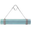 Trilancer Adjustable Yoga Mat Strap With Hook and Loop Closure, Yoga Mat Holder Carrier,and Organizing-Mat Not Included - color: Grey