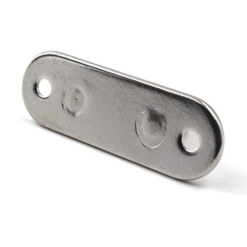 304 Stainless Steel Eye Pad Plate 9mm Anchor Mount Great for Yoga Swings Hammocks/Boat Rigging/Marine Deck Hardware/Suspension Training Straps - color: 9mm ellipse