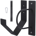 Battle Rope Wall Mount Kit with Anchor Strap Heavy Duty Steel Battle Rope Wall Mount Kit with Anchor & Storage Hook and Reinforced Nylon Strap, Easy and Fast Setup