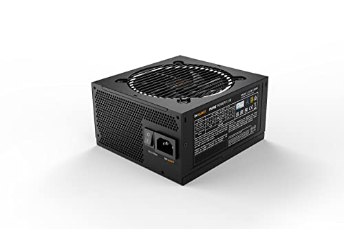 be quiet! Pure Power 12 M 1000W Modular Power Supply | 80 Plus® Gold | ATX 3.1 | PCIe 5.0 GPUs and 6+2 pin connectors | 12VHPWR Cable Included | Silent 120mm be quiet! Fan - BN506 I 10 Year Warranty - size: 1000W, style: 12 M