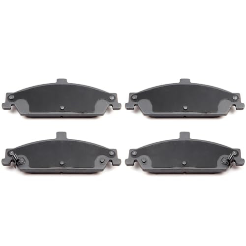 ECCPP D727-7594 4pcs Front Ceramic Disc Brake Pad Set Fit For Chevrolet Classic 2004-2005,For Chevrolet For Malibu 1997-2003,For Oldsmobile Alero 1999-2004,For Oldsmobile Cutlass 1997-1999 - style: D727 [4pcs]