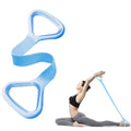 Resistance Bands, Figure 8 Fitness Resistance Bands with Handles, arm Bands for Workout - color: Light Blue