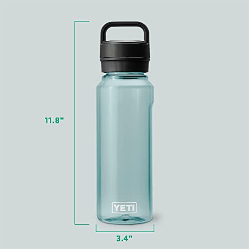 YETI Yonder Water Bottle with Yonder Chug Cap, Lightweight, Leakproof and BPA-Free - color: Seafoam, style: 34oz