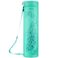 Gonex Yoga Mat Bag with Full-Zip Design, Fits Most Mats | 600D Oxford Fabric, Wet Pocket, Front Zip Pocket, Adjustable Strap, Fits Mats up to 26" - color: Green