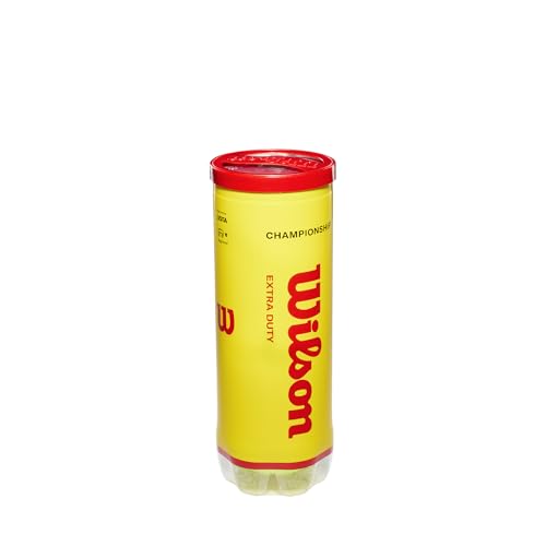 WILSON Championship Tennis Balls - size: Single Can (3 Balls), style: Extra Duty