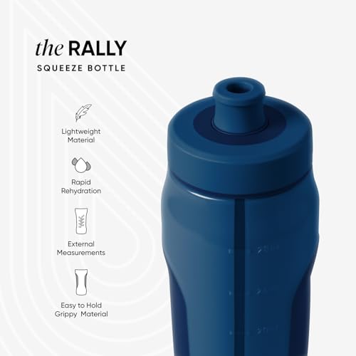 Simple Modern Rally Squeeze Plastic Water Bottle | 30oz Locking Leakproof Cup for Gym, Sports, Electrolytes, Travel | Slumberland Mix - color: -Slumberland Mix