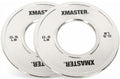 XMASTER FITNESS Chrome Steel Change Plates - size: 0.5LB Pair