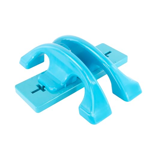 Thrival Arch Back Stretcher - Psoas Muscle Release Tool App for Hip Flexor, Back, Glute, Iliacus, and Neck - Spine Decompressor, Trigger Point, and Myofascial Release – Blue - color: Blue, size: ThrivalArch