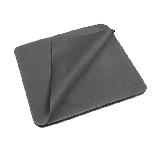 Silicone Gun Cleaning Cloth 5 Pack – 12"x12" Lint-Free Pre-Treated Silicon Gun Polishing Wipes – Rust Prevention Microfiber Cloth for Firearms, Knives, Tools & Optics