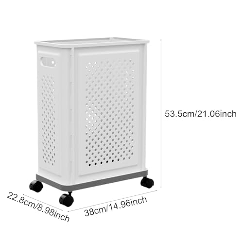 Mat Storage Basket, Workout Organizer, with Wheels Mat Stand, Supplies, Gym Storage Holder Gym Equipment Holder - color: Gray Bottom