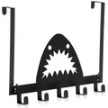 Reallnaive Shark Over The Door Hooks Bathroom Decoration Hanger Wall Mount Art Funny Rack Holder for Towel, Hat, Coat, Cloth, Keychain, Bag, Christmas Gift - style: Shark