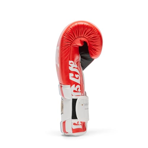 LEONE 1947, Thai Style Boxing Gloves - color: RED, size: 16