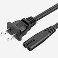 6FT 2 Prong AC Elliptical Power Cord for YOSUDA, GUGTTR, WESTIONC, ANCHEER Under Desk Elliptical Machines - size: 6FT(1.8M)