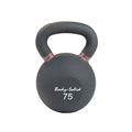 Body-Solid Matte Powder Coat Kettlebell with Kettle Grip Handle, Perfect Kettlebells for Weight Training and Core Workout Exercise Equipment - style: 75 lbs.