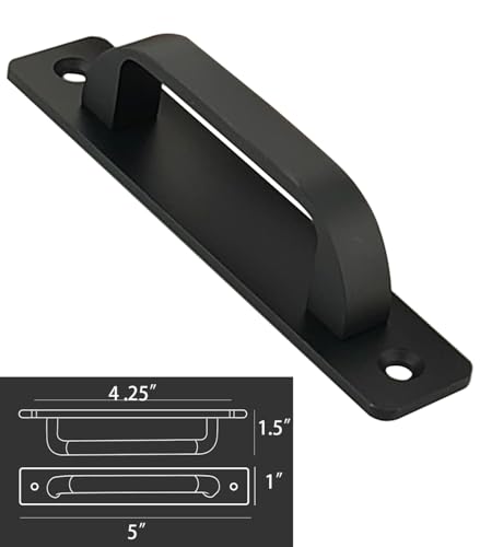 12 Pack 4 1/4 Inch 108 mm Flat Black Cabinet Handles Aluminum Cabinet Pulls Drawer Pulls - color: FlatBlack, size: 4 1/4 Inch