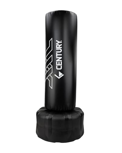 Century Wavemaster XXL | Freestanding Punching Bag with Base | Heavy Bag Boxing Martial Arts Kickboxing Bag | Optimal Strength and Cardio Training Bag - color: Black 3