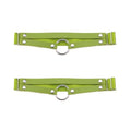 Adjustable O-ring Leg Garter, Elastic Thigh Garters Belt for Women, 1 Pair - color: Green
