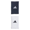 Adidas Unisex-Adult Interval Reversible Wristband – Athletic Sweatband for Men and Women - color: Collegiate Navy/White/2.0/Large