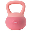 ALTLER Soft Kettlebell 10-50LBS Safe Strength Training Kettlebell Anti-Slip Grip Weight for Home Workouts and Men/Women/Beginners - size: 20LB