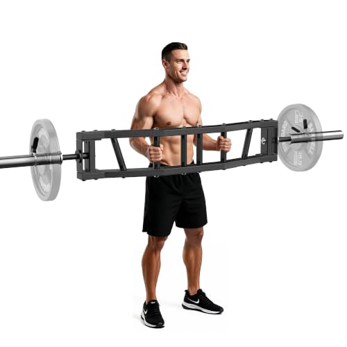 Multi Grip Swiss Bar, Fits 2" Olympic Bar, 600 LBS Capacity for Home Gym - color: B Multi Grip Barbell-Curls