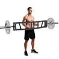 Multi Grip Swiss Bar, Fits 2" Olympic Bar, 600 LBS Capacity for Home Gym - color: B Multi Grip Barbell-Curls