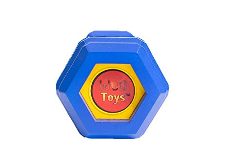 WOD Toys® Dumbbell Mini - Kids Classic Hex Dumbell Toy Weight with Ergonomic Handle - Safe, Durable Fitness Toys for Kids Fitness Participation - Kid Gym Workout and Exercise Equipment for Toddlers and Children