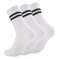 loudashuaiqi Grip Pilates Socks Non Slip Athletic Yoga Socks with Grips for Women Grippy socks for Hospital Workout Barre - style: 3pair White