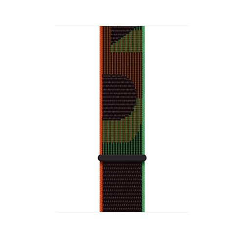 Apple Watch Band - Sport Loop (45mm) - Black Unity - Regular - color: Black Unity, size: 45 mm