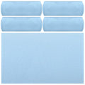 Breling 4 Pack 72" x 24" Hot Yoga Towel Non Slip Microfiber Mat Towel Sweat Absorbent Soft Pilates Mat Essentials for Hot Yoga Pilates Exercise(Blue) - color: Blue