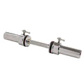 Sunny Health & Fitness Olympic Dumbbell Bars w/ 2 Ring Collars, 16-20 Inch - size: 20-Inch