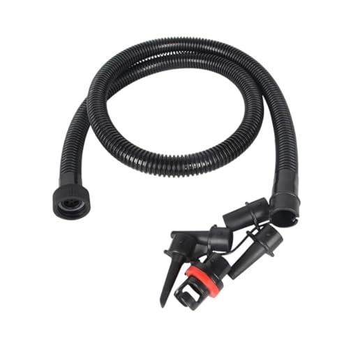 Colaxi Inflatable Air Pump Hose Hand Pump Hose 1.2M Connector Replacement Inflator Accessories for Kayak Pool Mat Swimming Tent
