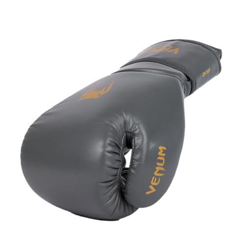 Venum Contender 1.5 Kids Boxing Gloves - color: Graphite/Gold, size: 4-Ounce
