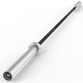 HANDBODE Olympic Barbell 6.5 ft/7 ft, 2 Inch Straight Womens Bars, 35 lb/45 lb Weight Bar, 1000 lb High-Capacity, for Weightlifting, Bench Press, Deadlift, Squat, Home Gym Strength Training - color: 6.5 ft Barbell 35 lb, 1000 lb, Black & Matte Silver