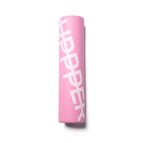 UPPPER Barbell Pad for Hip Thrusts, Glute Bridges, Neck Protection - 1.5” Thick Foam for Comfort and Support, Secure Hook-and-Loop Closure, Premium Materials - Fits Olympic & Standard Bars - color: Pink 2.0