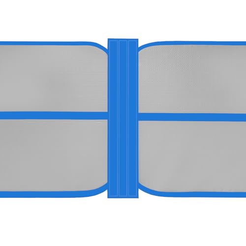 Sumery 3ft/6ft Air Mat Tumble Track Connector Tape for Inflatable Tumbling Gymnastic/Yoga/Camping White（NEW） (40) - color: Blue