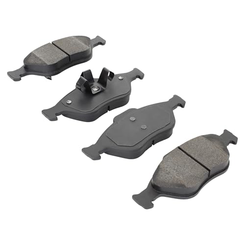 QUALITY-BUILT Front Semi-Metallic Brake Pads, Premium 1001-1175M, Compatible with 2004-2013 Ford (EcoSport, Fiesta) - size: BP1175-M