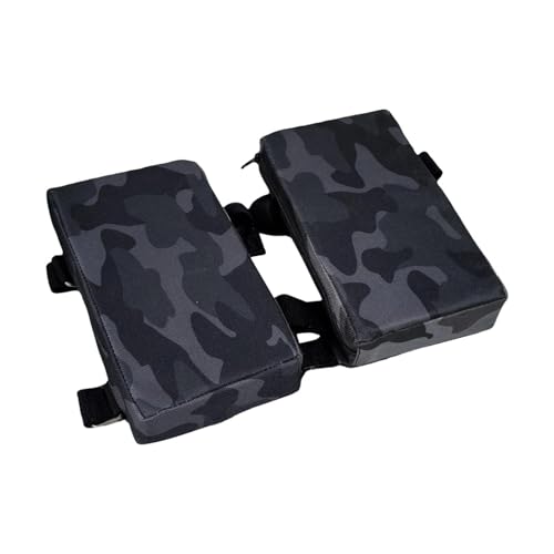 Hack Squat Shoulder Pads - Oxford Cloth Synthetic Rubber 20x11x4cm | Anti-Slip Support Cushion Gym Equipment | Attachment Barbell Pad Shoulder Protection For Home Gym Strength Training Athletes Usepro - color: Camouflage