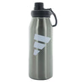 adidas Stainless Steel Metal Water Bottle 34 oz (1L) Screw Cap - color: Wonder Sage Green/White/Black
