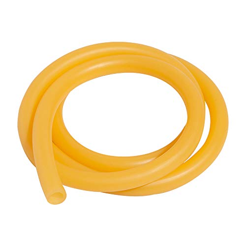 Feelers Natural Latex Rubber Tubing Tube 1/4" (6mm) ID x 3/8" (9mm) OD Speargun Band Slingshot Catapult Tube Rubber Hose, 10 Feet - size: 3/8"OD x 1/4"ID, style: 10FT