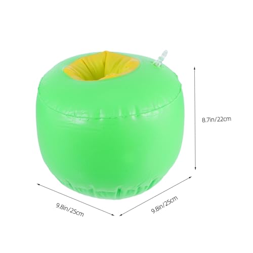 HANABASS Inflatable Boxing Gloves for Adults - Fun Fitness & Stress Relief Mitts for Punching Bag Workouts, Vibrant Green, Safe & Lightweight Training