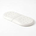 Babylush Foam Waterproof Comfortable Kneeling Pad,Beige,21×11×1.2 in | Soft Material,Anti-slip,Easy to Clean,Portable,Foldable,Gardening,Baby Bathing,Exercise,Yoga,Workout,Pilates - color: Light Grey