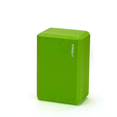 High Density EVA Foam Yoga Block 9" x 6" x 4" - color: Green