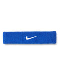 Nike Unisex Adult Swoosh Classic Headband - color: Game royal/white