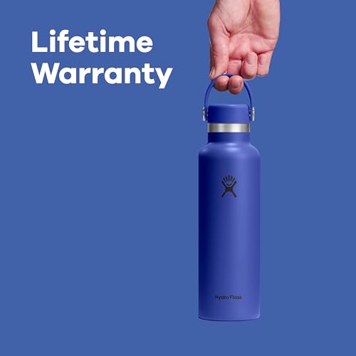 Hydro Flask Water Bottle - Insulated Stainless Steel - Non Spill, Leakproof in 21 Oz Cloud Pink - color: CLOUD PINK, style: 21 Oz