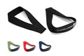 Gymreapers Olympic Lifting Straps for Weightlifting, Snatch, Clean, Powerlifting, Strongman, Deadlifts - Durable Cotton with Reinforced Stitching (Pair) - color: Black